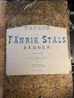 Taflor till F&auml;nrik St&aring;ls S&auml;gner, komponerade av C.T. Staafff