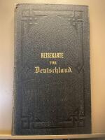 Post-, Reise-und Eisenbahn-karte von Deutschland, der Schweitz, den Niederlanden und Belgien