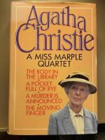 A miss Marple quartet:  The body in the library - A pocket full of rye - A murder is announced - The moving finger