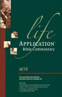 Life Application Bible Commentary: Acts