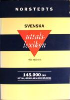 Norstedts svenska uttalslexikon