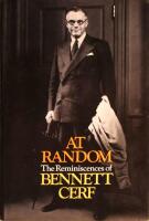 At Random: The Reminiscences of Bennett Cerf