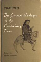 The General Prologue to the Canterbury Tales
