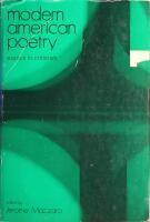 Modern American Poetry: Essays in Criticism