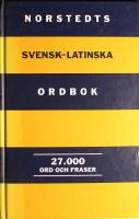 Norstedts latinsk-svenska ordbok & Norstedts svensk-latinska ordbok
