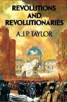 Revolutions and Revolutionaries