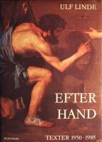  Efter hand: Texter 1950-1985