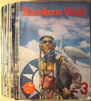 Teknikens V&auml;rld: Flyg - Popul&auml;r Teknik - Tidskrift f&ouml;r Flygvapnet - Organ f&ouml;r Svenska Pilotf&ouml;reningen - &Aring;rg&aring;ng 1951: Nr 1-26 (komplett &aring;rg&aring;ng)