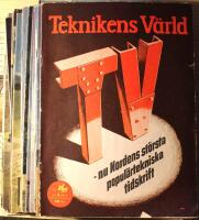 Teknikens V&auml;rld med Flyg - Tidskrift f&ouml;r Flygvapnet - Organ f&ouml;r Svenska Pilotf&ouml;reningen - &Aring;rg&aring;ng 1952: Nr 1-26 (komplett &aring;rg&aring;ng)