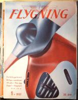 Flygning med Flyg - Officiellt organ f&ouml;r Kungl. Svenska Aeroklubben och Svenska Luftfartsf&ouml;rbundet - &Aring;rg&aring;ng 1937: Nr 1-12 (komplett &aring;rg&aring;ng)