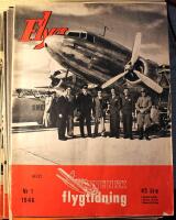 Flyg: Flygvapnets tidning och officiellt organ för Kungl. Svenska Aeroklubben - Organ för Föreningen Värnpliktiga Flygförare - Årgång 1946: Nr 1-26 (komplett årgång)