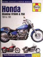 Honda Shadow VT600 & 750 '88 to '08