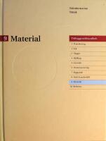 Tr&auml;byggnadshandbok 9: Material