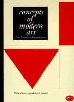 Concepts of Modern Art: From Fauvism to Postmodernism