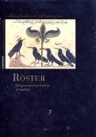 R&ouml;ster: Religionsantropologiska perspektiv