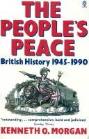 The People's Peace: British History 1945-1990