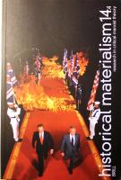Historical Materialism: Research in Critical Marxist Theory 14.4 - Volume 14 - Issue 4