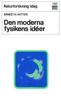 Den moderna fysikens id&eacute;er