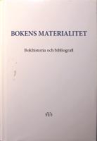 Bokens materialitet: Bokhistoria och bibliografi