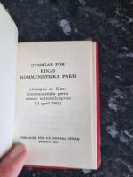 Stadgar f&ouml;r Kinas kommunistiska parti