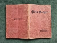 R&ouml;da s&aring;nger: Utgivna av Socialdemokratiska Ungdomsf&ouml;rbundet