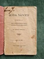 R&ouml;da s&aring;nger: Utgivna av Socialdemokratiska Ungdomsf&ouml;rbundet