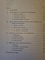 Mysterier och mysterief&ouml;rbund