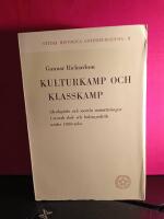 Kulturkamp och klasskamp