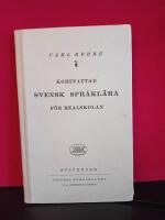 Kortfattad Svensk Spr&aring;kl&auml;ra f&ouml;r realskolan
