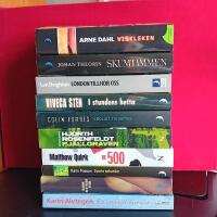En sannolik historia, Svek, Svarta sekunder, de 500, Fj&auml;llgraven, D&ouml;dligt tidvatten, I stundens hetta. London tillh&ouml;r oss, Skumtimmen, Viskleken.