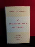 An English-Reader&acute;s Dictionary