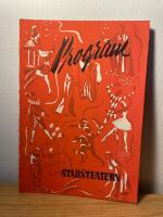 Teaterprogram Kameliadamen - Malm&ouml; stadsteater 1955-56