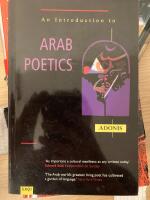 An introduction to Arab poetics [Elektronisk resurs]
