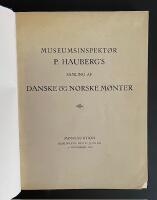 Fortegnelse over museumsinspektor P. Hauberg's efterladte samling af Danske og Norske Monter.