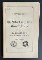 F&ouml;rteckning Nr 28 (Holmbergs lagerlista)