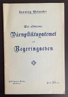 Det allm&auml;nna v&auml;rnpliktsystemet och regeringseden. 
