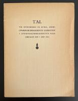 Tal vid officerares ur Kungl. andra livgrenadj&auml;rregementet kamratfest i Livgrenadj&auml;rregementets m&auml;ss l&ouml;rdagen den 7 juni 1941.