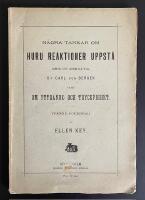 N&aring;gra tankar om huru reaktioner uppst&aring;, j&auml;mte ett genm&auml;le till d:r Carl von Bergen samt om yttrande och tryckfrihet - Tv&auml;nne f&ouml;redrag.