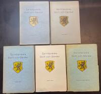 S&ouml;rml&auml;ndska slott och g&aring;rdar. Anteckningar och minnen samlade av J. A. Karlsson. Folkskoll&auml;rare. I-V/VI.