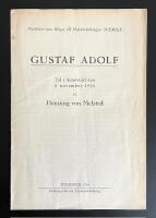 Gustaf Adolf - Tal i Sundsvall den 6 november 1916.