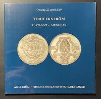 Pl&aring;tmynt o. Medaljer. Tord Ekstr&ouml;m. [Myntauktion]