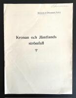 Kronan och J&auml;mtlands str&ouml;mfall.