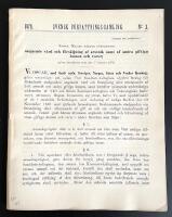 Fyra kung&ouml;relser r&ouml;rande arsenik och andra giftiga &auml;mnen. 1876, 1876, 1888 och 1892.