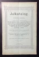 Bukowski - Auktionskatalog / Julkatalog 1894. F&ouml;rteckning &ouml;fver &hellip; miniatyrer, oljem&aring;lningar af &auml;ldre och nyare m&auml;stare, pasteller, aqvareller, skulptur m.m., Konstindustrif&ouml;rem&aring;l af guld &hellip; vapen, mynt och medaljer.