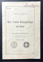 F&ouml;rteckning &ouml;fver Mynt, Polletter, Minnespenningar och B&ouml;cker. 