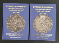 Sveriges myntbok. 995-2022 Del 1 och 2.