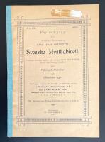 F&ouml;rteckning &ouml;fver Framlidne Kommissarien Carl Johan Nordqvists Svenska Myntkabinett. Samlingen omfattar mynten fr&aring;n och med Olof Sk&ouml;tkonung till och med Konung Oscar II samt Pl&aring;tmynt, Polletter och Utl&auml;ndska mynt.