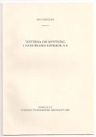 Texterna om myntning i Hans Brasks kopiebok A 6