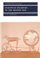 European societies in the bronze age