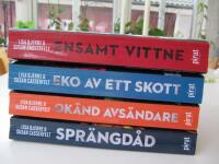 Linje 17 1-4: Ensamt vittne, Eko av ett skott, Ok&auml;nd avs&auml;ndare, Spr&auml;ngd&aring;d